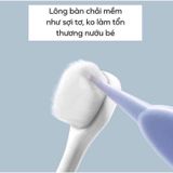  Bàn chải đánh răng lông tơ siêu mềm Mini Soft, cho bé từ 2 tuổi + 