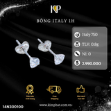 Bông 1 Hột Vàng Italy 750 KIM PHÁT
