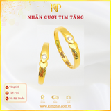 Nhẫn Cưới Tim Tầng Vàng 610 KIM PHÁT