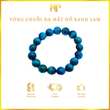 Vòng Chuỗi Đá Mắt Hổ Xanh Lam