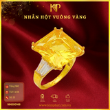 Nhẫn Vuông Vàng Vàng 24K KIM PHÁT