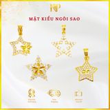 Mặt Dây Chuyền Kiểu Ngôi Sao Vàng 610 KIM PHÁT