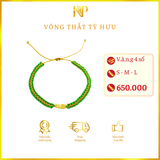 Vòng Chỉ Xanh Vàng Tỳ Hưu 9999