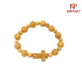 Phụ Kiện Vòng Trầm Hương Mix Thánh Gía size 8li vòng tay nữ