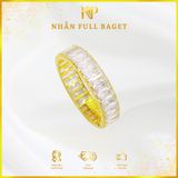 Nhẫn Full Đá Baget Vàng 610 KIM PHÁT