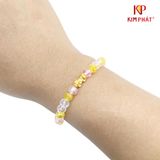 Phụ Kiện Vòng Tay Thắt Đỏ / Pha Lê Tỳ Hưu Kim Phát vòng tay nữ