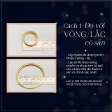 Nhẫn Trơn Lu Bọng Bản Lớn Vàng 610 KIM PHÁT (Nên tăng 2 ni so với ni thực tế)