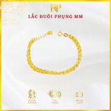 Lắc Tay Đuôi Phụng Móc Máy Vàng 610 KIM PHÁT