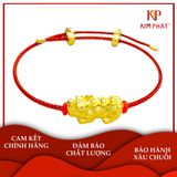 Charm Tỳ Hưu Vàng 9999 KIM PHÁT