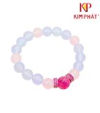 Vòng Chuỗi Thạch Anh Hồng Mix Tím