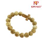 Vòng chuỗi Trầm Hương Thiên Nhiên Mix Thánh Giá 10li