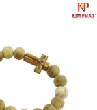 Vòng chuỗi Trầm Hương Thiên Nhiên Mix Thánh Giá 10li