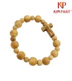 Vòng Chuỗi Trầm Hương Thiên Nhiên Mix Thánh Giá 10li