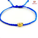 Vòng Chỉ Xanh Bính Thỏi Vàng 9999