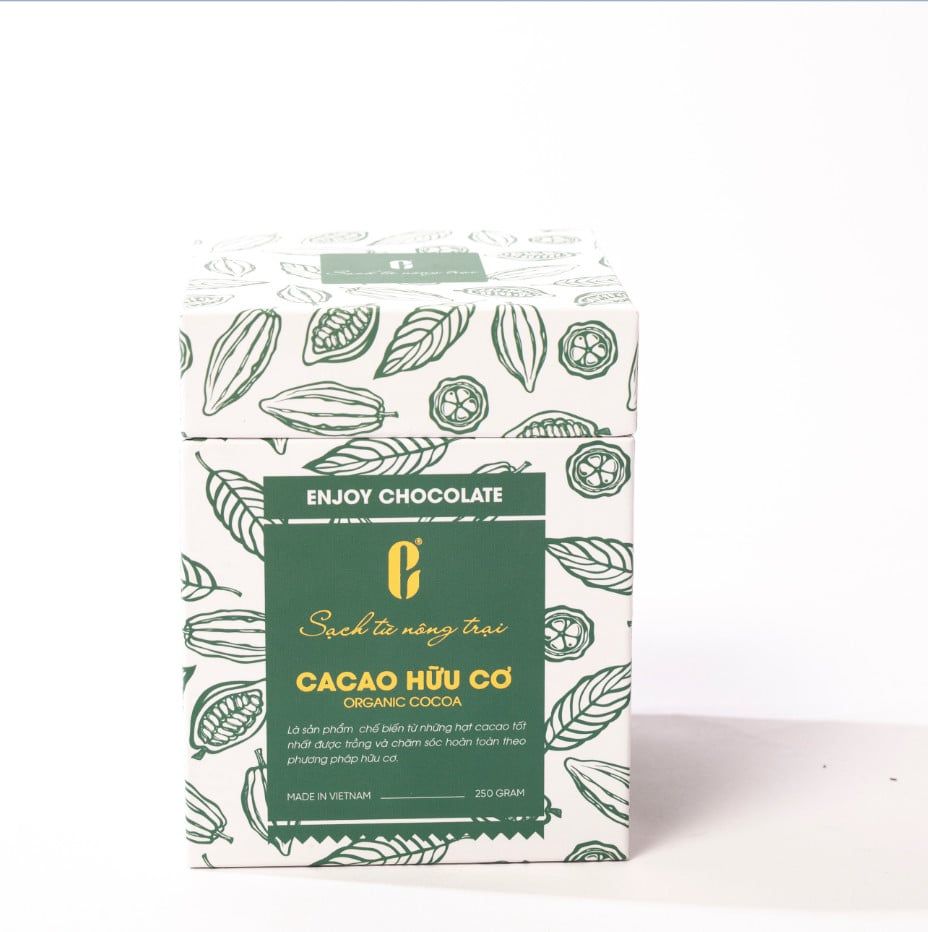 Bột Cacao Hữu Cơ Enjoy Chocolate 250g – Organic Cocoa