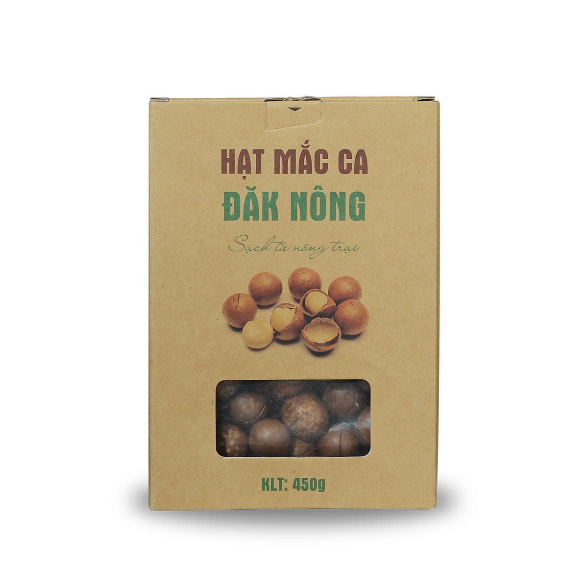 Hạt macca Đắk Nông EJ FARM (450g)