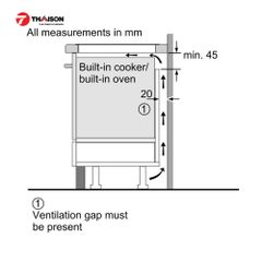 Bếp từ BOSCH PUC61KAA5E 3 vùng nấu