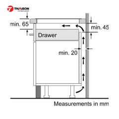 Bếp từ BOSCH PUC61KAA5E 3 vùng nấu