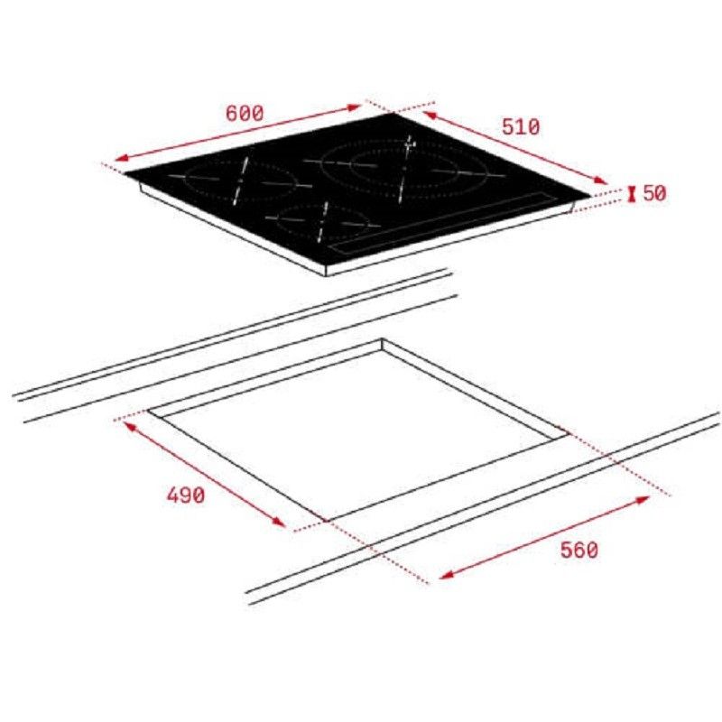 Bếp từ Teka IZC 63320 BK MSS