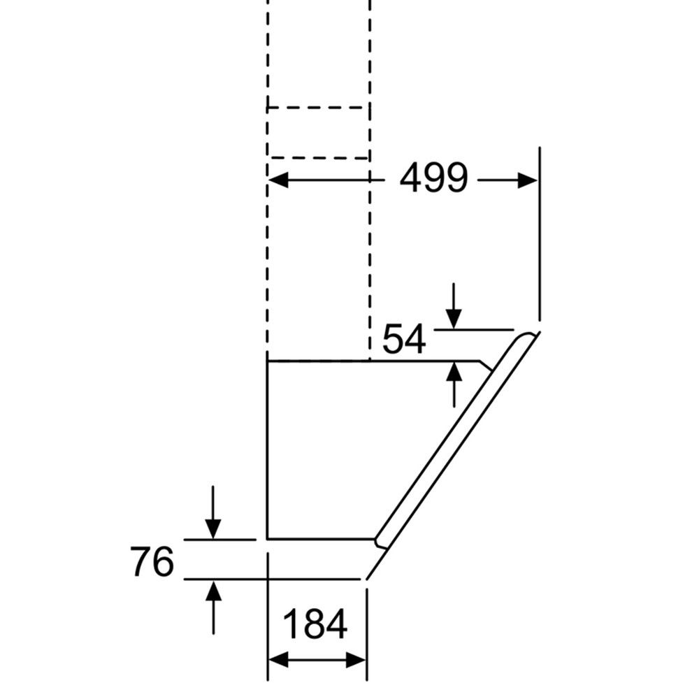 Máy hút mùi Bosch DWJ97HM60 Series 4