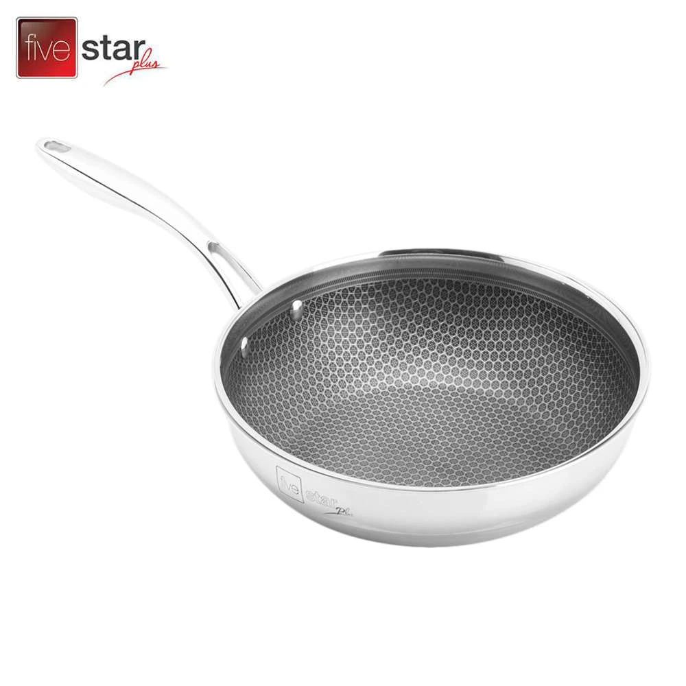 Chảo sâu lòng 3 lớp Fivestar cán dài 26/28cm