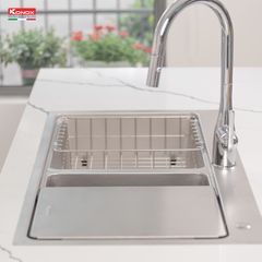 Chậu rửa bát Konox Workstation-Topmount Sink KN8651TD Dekor