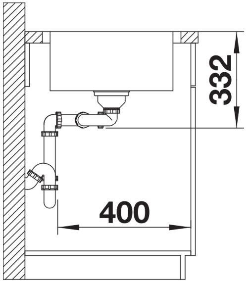 Chậu rửa bát BLANCO LEMIS 8-IF Chrome