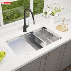 Chậu rửa bát Konox Workstation-Undermount Sink KN8146SU Dekor