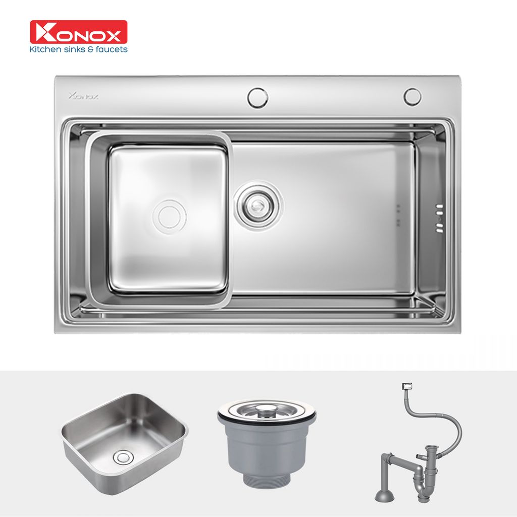 Chậu rửa bát Konox Overmount Sink KN7548SO