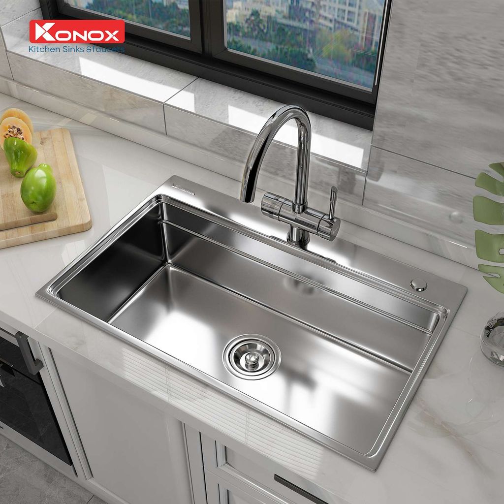 Chậu rửa bát Konox Overmount Sink KN7548SO