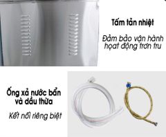 Máy rửa bát công nghiệp TEXGIO TGU-2400XD 400 bộ