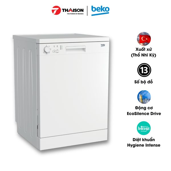 Máy rửa bát độc lập BEKO DFN05311W 13 bộ