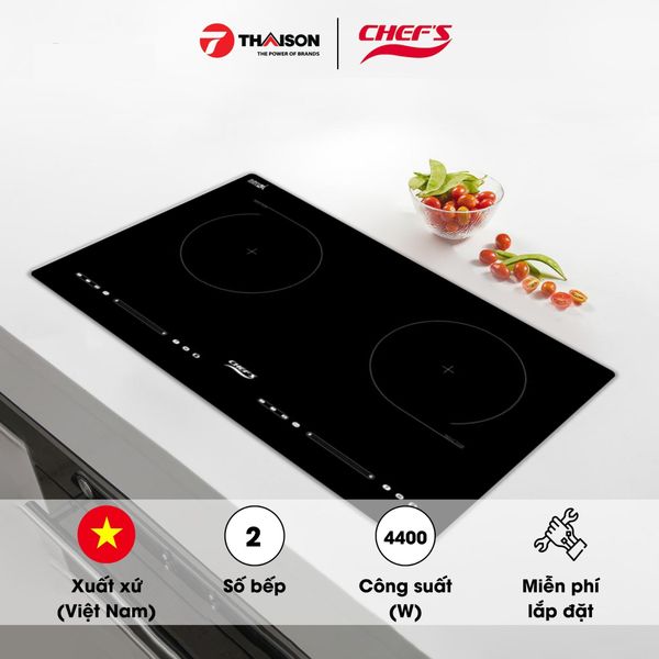 Bếp từ đôi Chefs EH-DIH323