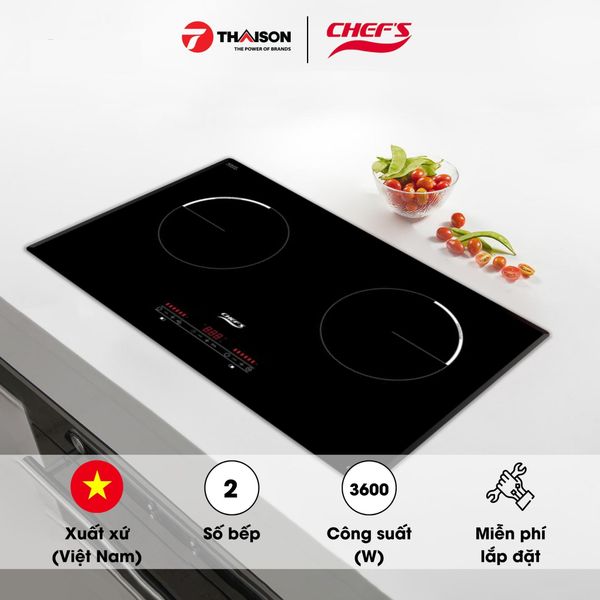 Bếp từ Chefs EH-DIH333 2 vùng nấu