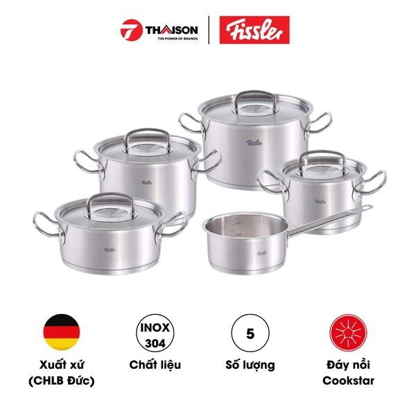 Bộ nồi Fissler Original Profi danh muc