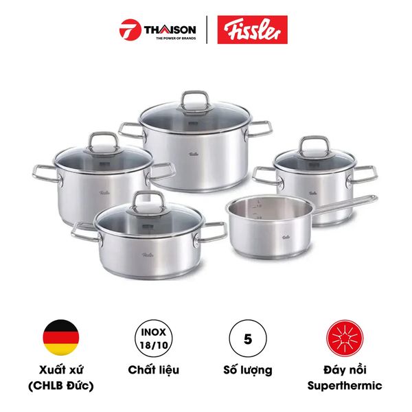 bo-noi-fissler-chinh-hang-Bộ nồi 5 món Fissler Viseo