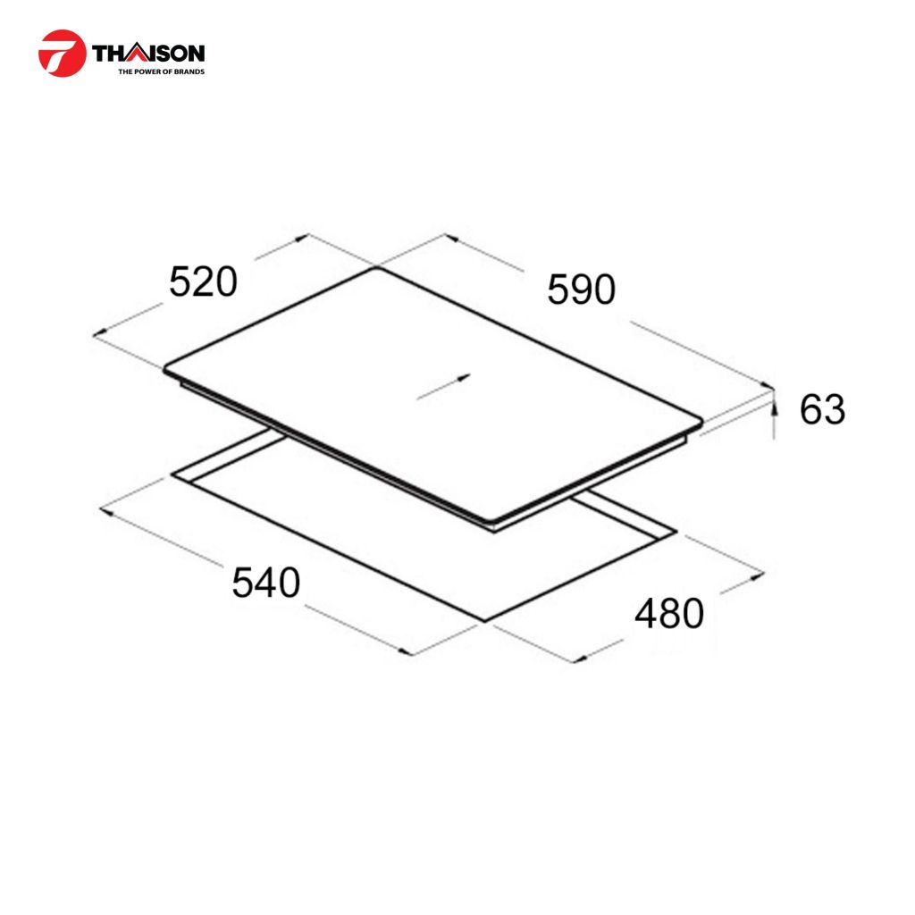 Bếp Từ Cata IB 6203 BK