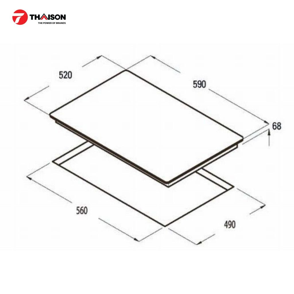 Bếp Từ Cata ISB 603 BK