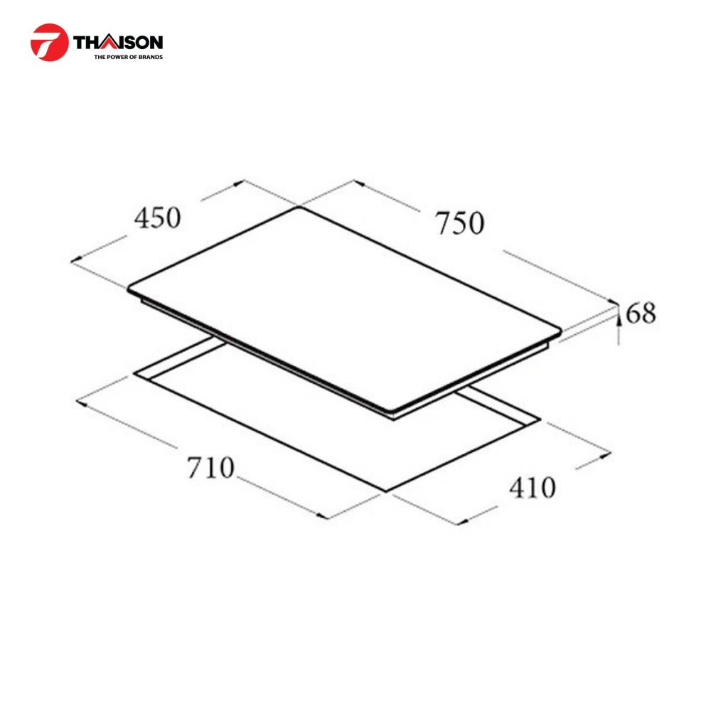 Bếp Điện Từ Cata IT 773 BK 3 vùng nấu