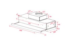 Máy Hút Mùi Teka CNL 9815 PLUS