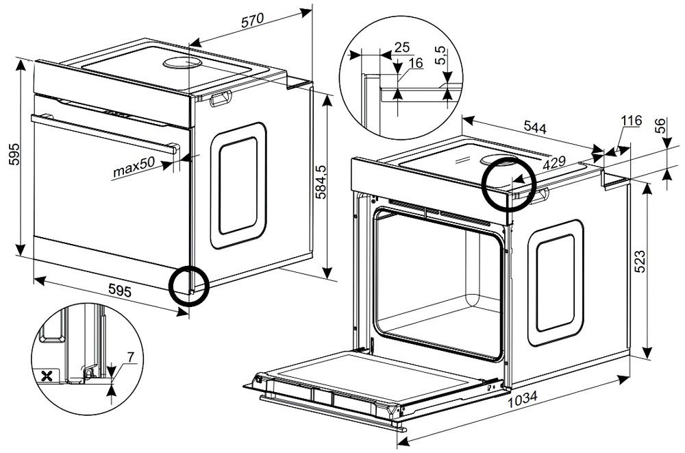 Lò nướng hấp kết hợp Q-Class 8H-895TFTNA