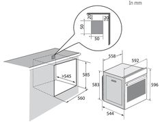 Lò nướng Brandt BOH7532LX đa năng kèm hấp