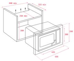 Lò vi sóng Teka MS 620 BIS