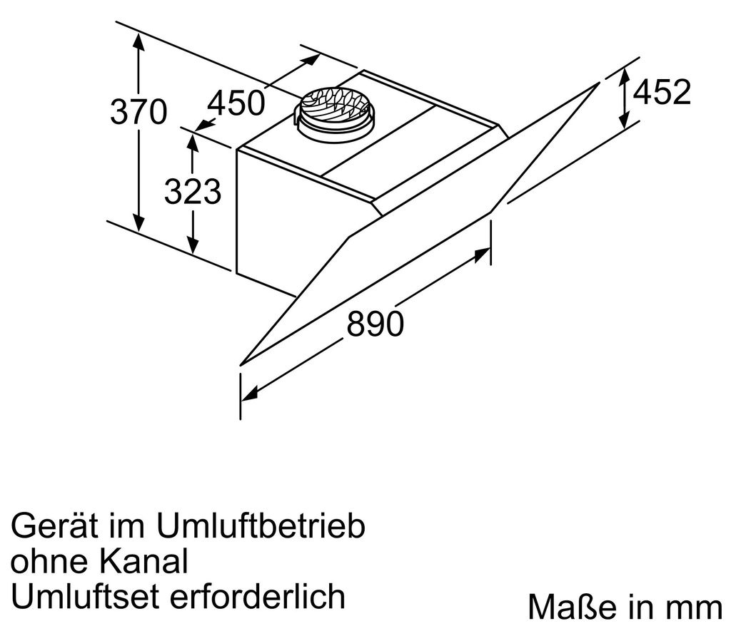 Máy hút mùi Bosch DWK97JM60 Series 4