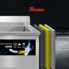 Máy rửa bát công nghiệp TEXGIO TGU-1500SD 360 món