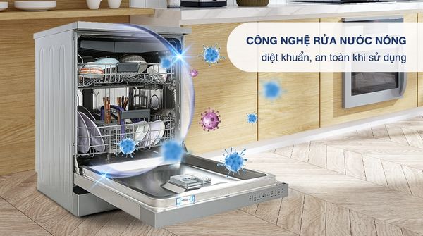 Máy rửa bát Beko DFN28424X 4