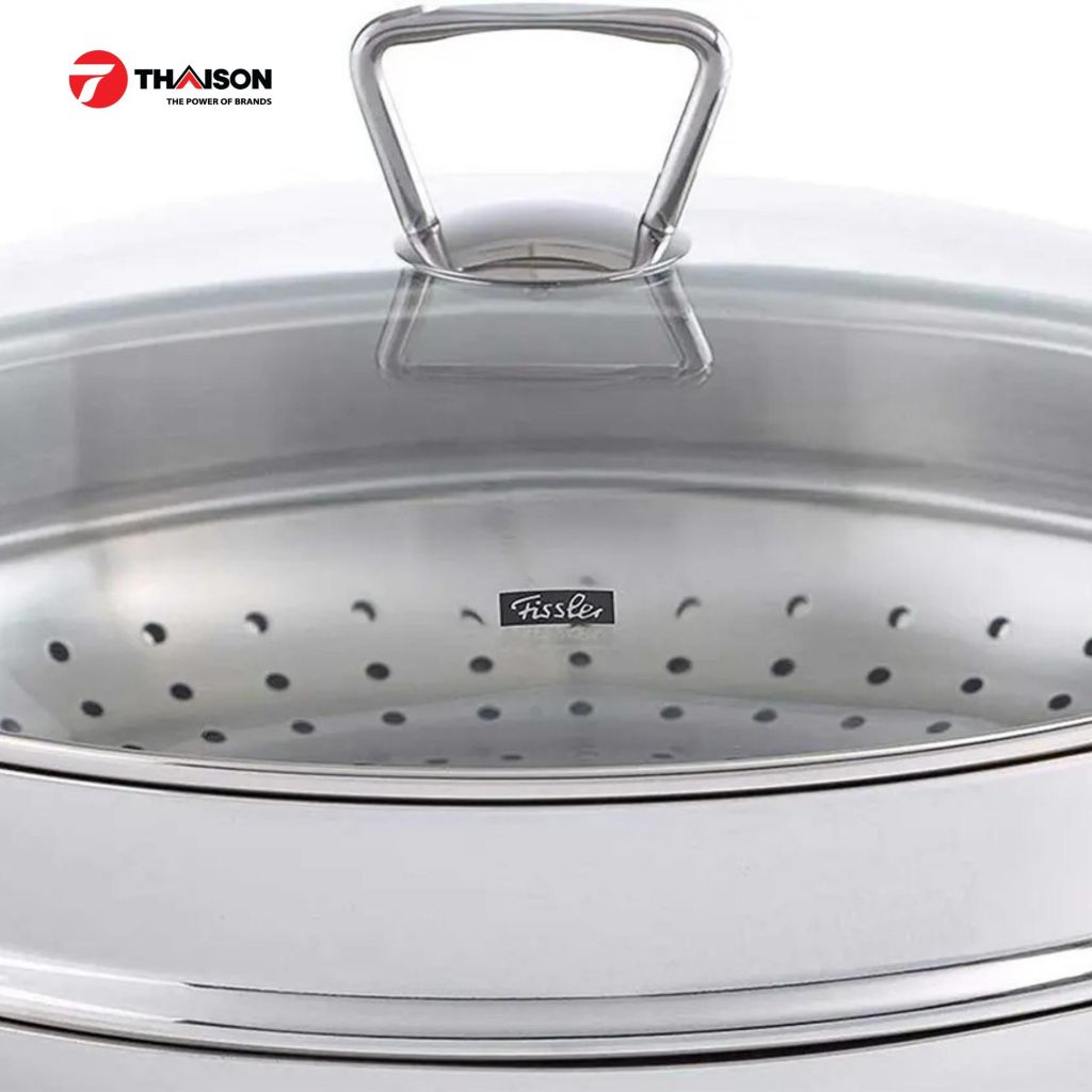 Bộ nồi lẩu + xửng hấp Fissler Nanjing 36cm