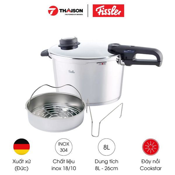 Nồi áp suất Fissler Vitavit Premium 26cm - 8.0L