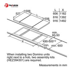 Bếp từ BOSCH PKF375FB1E 2 vùng nấu