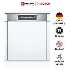 Máy rửa bát Bosch SMI4ECS14E bán âm 13 bộ